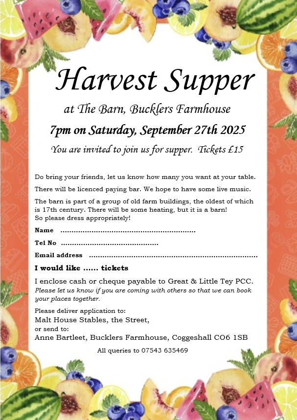 Harvest Supper